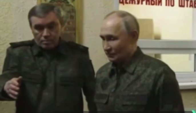 Путін раптом відвідав Курщину