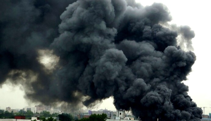 В Москве – масштабный пожар на ТЭЦ