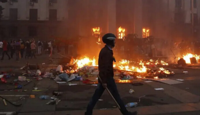 ​ЄСПЛ визнав Україну винною в загибелі людей у Будинку профспілок в Одесі в 2014 році