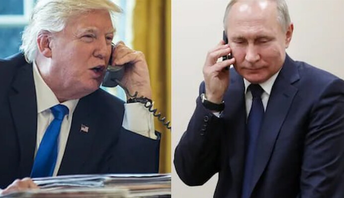 Трамп и Путин завершили полуторачасовой телефонный разговор