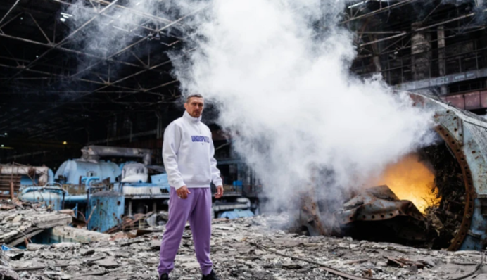 Битва за світло: Усик провів тренування на зруйнованій ТЕС ДТЕК