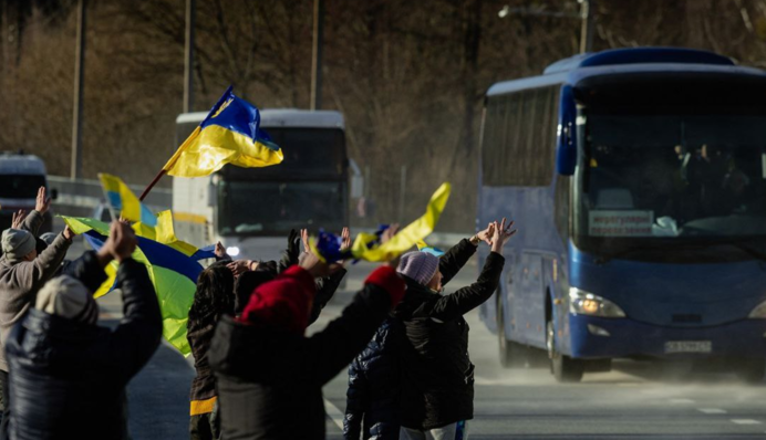 Повернення з полону 197 українців: СБУ показала ексклюзивні кадри