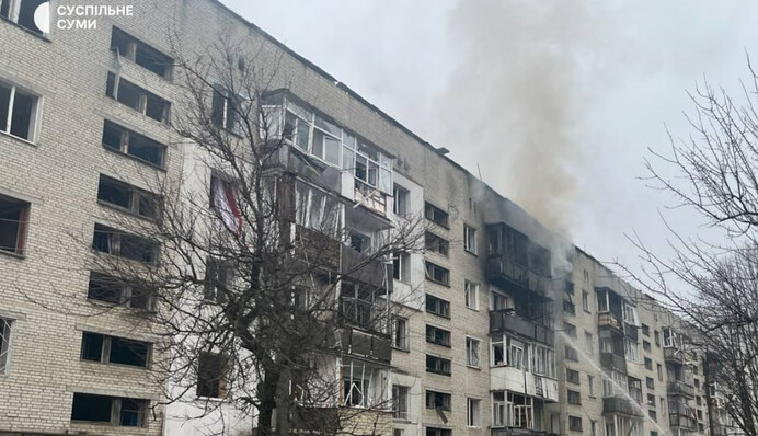 ​Росіяни завдали страшного удару по Сумах: які подробиці відомі