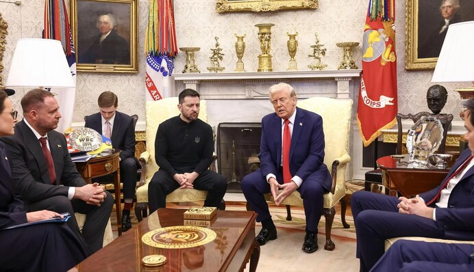 Стало известно о непростой судьбе пояса Усика после скандала Трампа с Зеленским