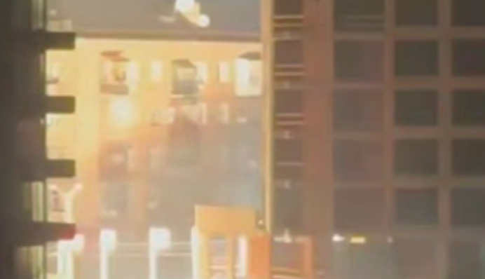 В Киеве на Печерске произошел взрыв: в районе частично пропал свет