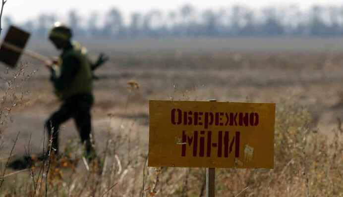 Лубинец: Через Россию Украина стала одной из самых заминированных стран в мире