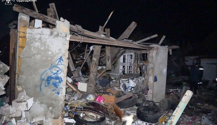 Rescuers showed the consequences of the Russian attack on Odessa