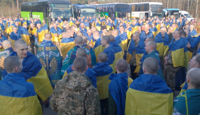 Обмен накануне Пасхи: Украина вернула из российского плена 277 военных