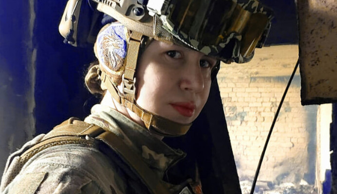 ​Горить досі: бойова офіцерка Чорновол потрапила під потужний обстріл від росіян