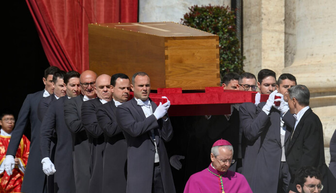 Папа Римского Франциска похоронили в базилике Санта Мария Маджоре
