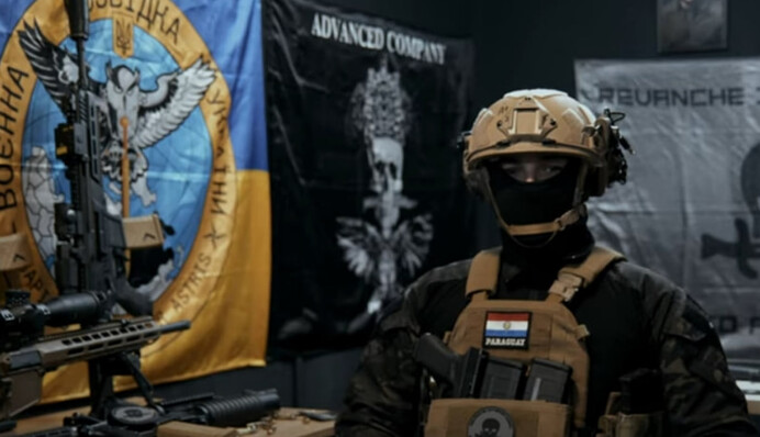 Воин из Парагвая решил воевать в Украине до последнего россиянина
