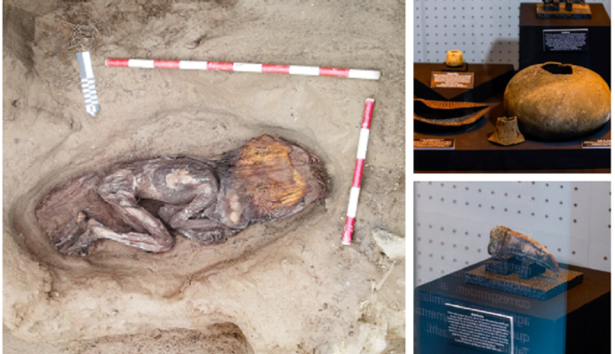 Сохранились кожа и волосы: в Перу нашли могилу элитной женщины  каралов