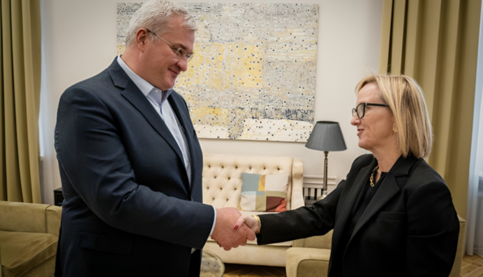 Сибига встретился с новым послом США - обсудили инвестофонд и Путина