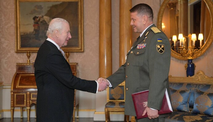 Залужний відзначив рік на посаді посла України в Британії