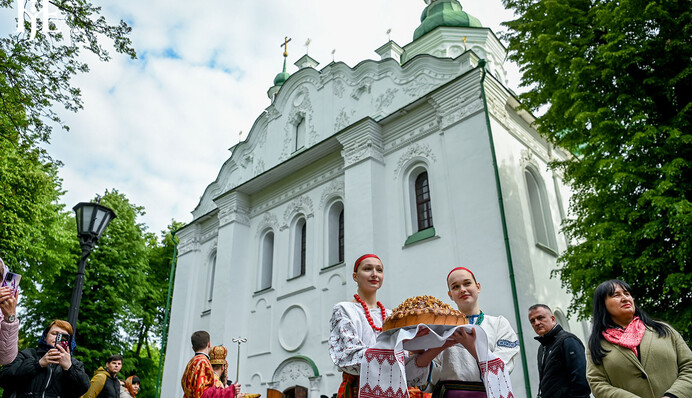 Епіфаній розповів про важливу історичну подію — богослужіння в Кирилівському храмі