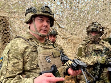 Наєв повідомив про покращення положення СОУ на трьох напрямках на Донеччині