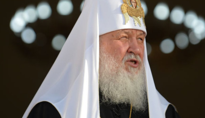 На российском патриархе обнаружили вещь, украденную у покойного украинского митрополита