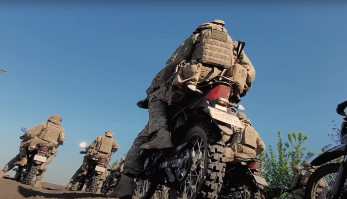 У ЗСУ з’явилася перша мотоциклетна штурмова рота