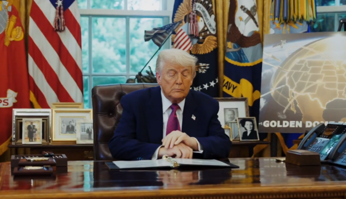 Трамп объявил о планах создания системы противоракетной обороны «Золотой купол»