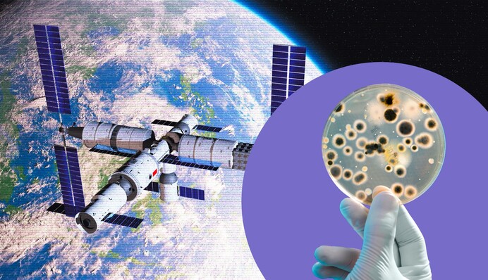 На китайській космічній станції виявили таємничі бактерії з 