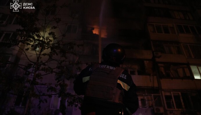 Массированная ночная атака врага на Киев и область: что известно по состоянию на утро