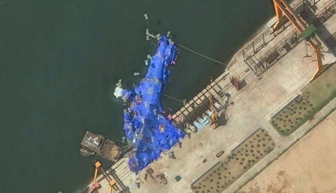 Авария корабля в КНДР: власти задержали сотрудников верфи