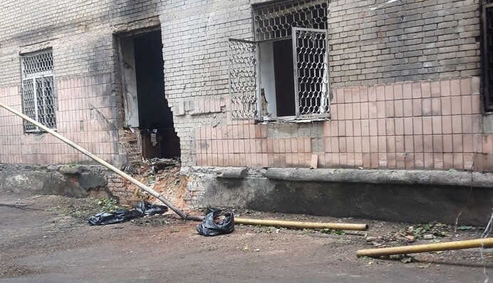 Через російську атаку у Києві пошкоджені будівлі університету Шевченка, є постраждалі