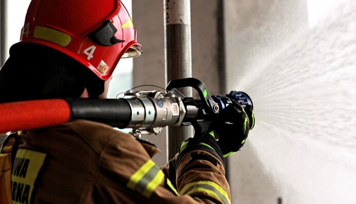 В Виннице произошел пожар в здании ТЦК