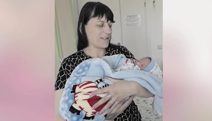 В Ровно родился ребенок, которого зачали после гибели его отца на войне