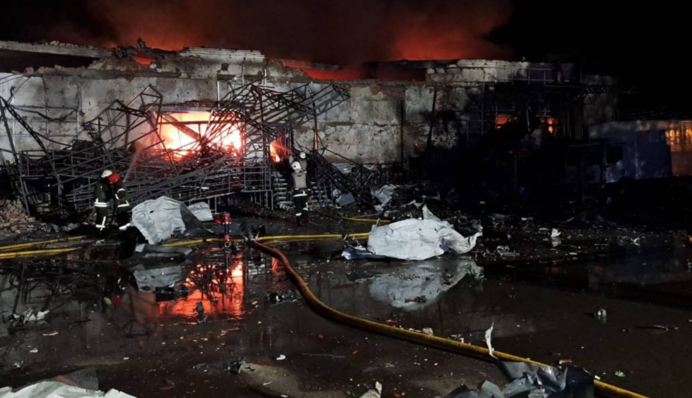 В Одесской области дроновая атака разрушила отделение «Новой почты»