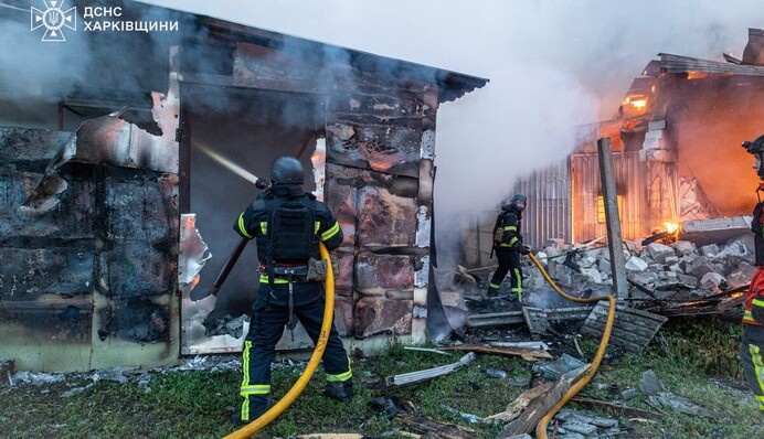 РФ ударила ракетами и дронами по Харькову и области - есть разрушения и пожары