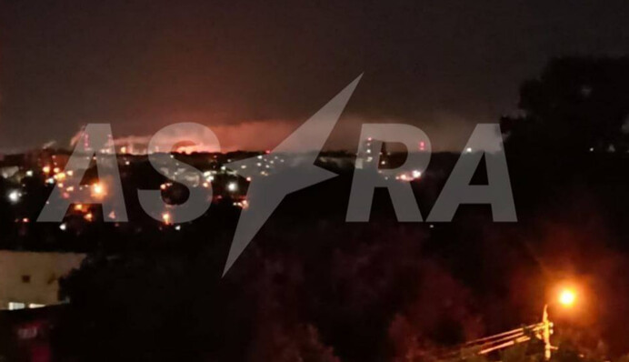 ​Повторна атака: дрони знову вдарили по хімзаводу "Азот" у РФ