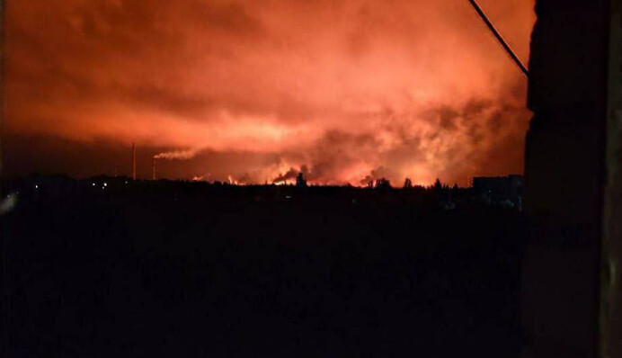 ​Кременчук потрапив під комбіновану атаку ворога