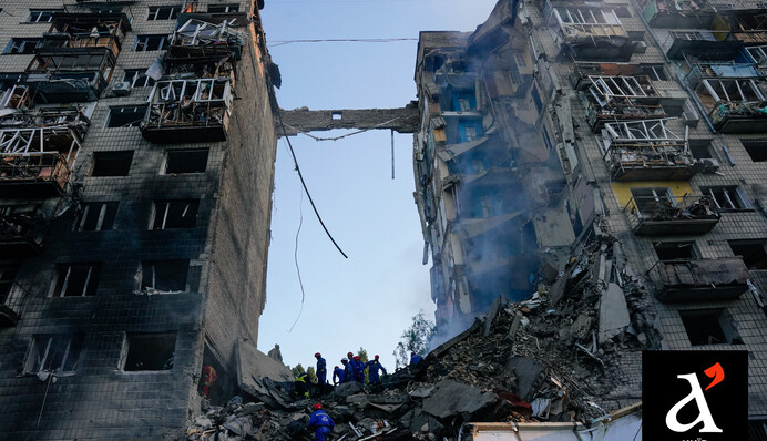 Киев подвергся массированной комбинированной атаке — что известно о последствиях в столице — фоторепортаж