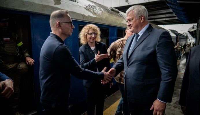 Дуда приїхав до Києва з останнім візитом перед завершенням каденції