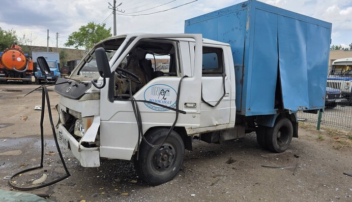 Російський дрон атакував водоканал в Одесі, знищивши техніку