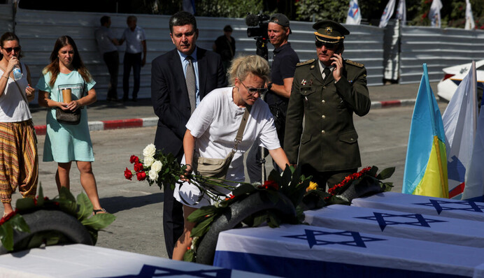 В Израиле попрощались с погибшей семьей из Одессы