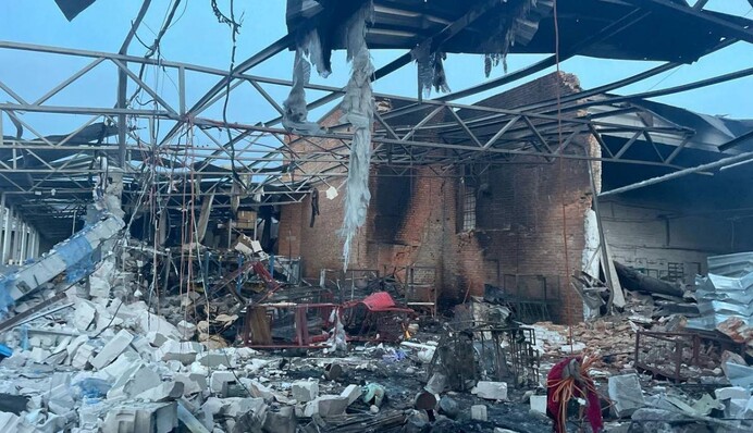 Армия РФ ударила по терминалу 