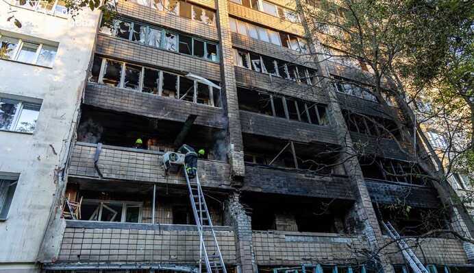 «Был один из самых масштабных воздушных ударов»: Зеленский об обороне неба