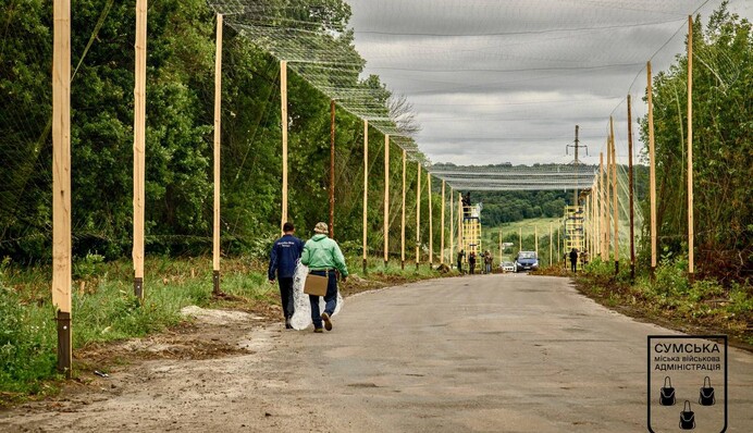 У Сумах облаштовують антидронові коридори - МВА