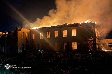 Оккупанты ударили по школе в Синельниковском районе Днепропетровщины