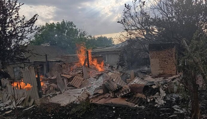 На Херсонщине обстрелы прекращаются тогда, когда россияне идут 