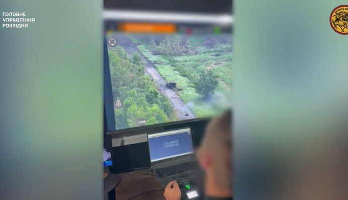 ”Лють” в действии: боевой робот ГУР уничтожил оккупантов на Сумщине