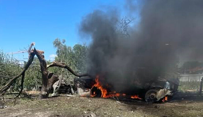 ​Во время обстрела Златополя на Харьковщине чудом спасли ребенка