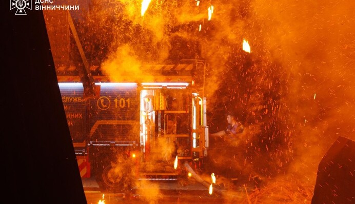 Атака на Вінничину: в ДержНС показали фото наслідків