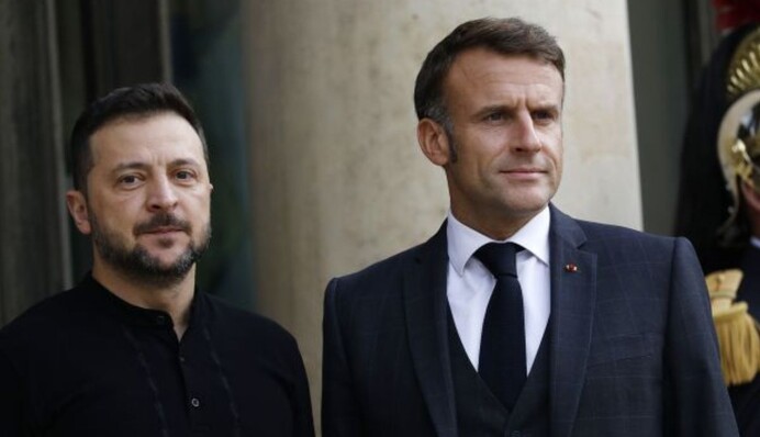 Зеленский провел переговоры с Макроном: о чем говорили: о чем говорили