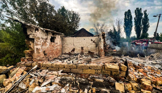 Росіяни атакували дронами Харківщину: спалахнули пожежі