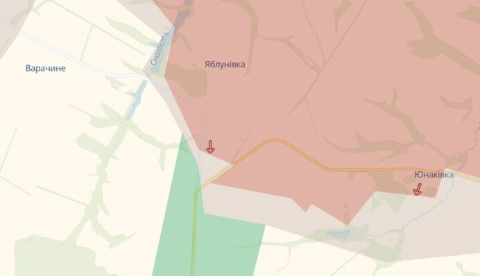 Російські війська окупували Яблунівку на Сумщині — DeepState