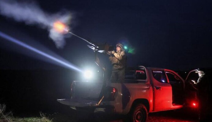 Сили ППО збили 208 російських безпілотників та ракет