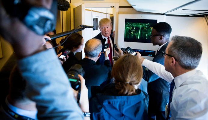 Трамп исключил Wall Street Journal из пресс-пула для поездки в Шотландию